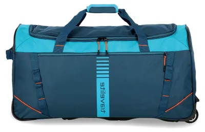Produktbild von Trolley Reisetasche mit Rollen, Sporttasche Basics Active, große Rolltasche im frischen Design, 71 cm, 86 Liter