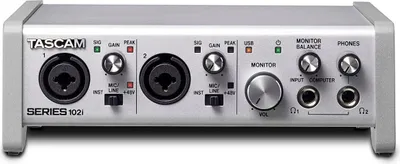 Produktbild von Tascam SERIES 102i 2 channels 20 - 40000 Hz Silver