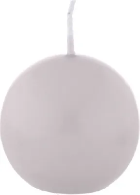 Produktbild von Kugelkerzen Taupe Rose, Ø 120 mm, 4 Stück, dt. Kerzen in RAL Kerzenqualität, Kein rußen und tropfen