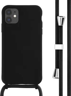 Image de imoshion Étui en silicone avec cordon pour l'Apple iPhone 11 - Noir