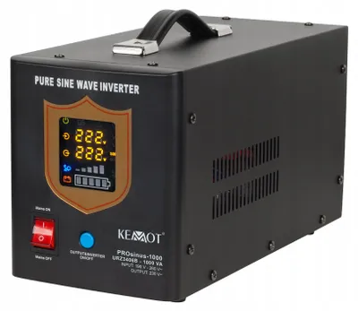 Produktbild von USV-Notstromversorgung Ups Kemot Prosinus 1000 700 W Reine Sinuswelle 12 V/230 V