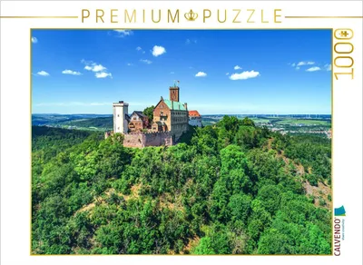 Produktbild von CALVENDO Puzzle Wartburg bei Eisenach | 1000 Teile Lege-Größe 64x48cm Foto-Puzzle für glückliche Stunden