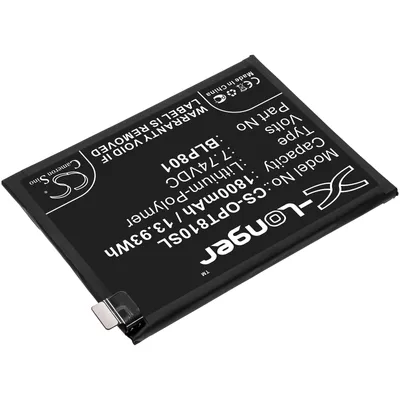 Produktbild von TECHTEK Akku Kompatibel mit [OnePlus] 8T+ 5G, KB2003 Ersetzt BLP801