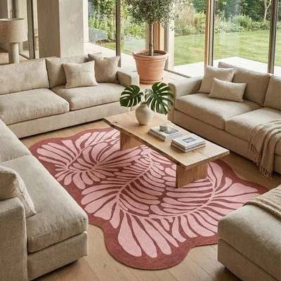 Obrázok produktu pre Conceptum Hypnose, kvalitný koberec (160 x 230 cm) - 100% polyester, ružový, protišmykový