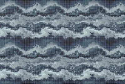 Produktbild von Tadessi Fototapete | Abstrakt | 4.00 m x 2.70 m | Blau |  | Wandbild | Digitaldruck