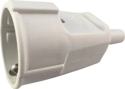 Produktbild von GAO 627755 Schutzkontaktkupplung Kupplung PVC 230 V Grau IP20