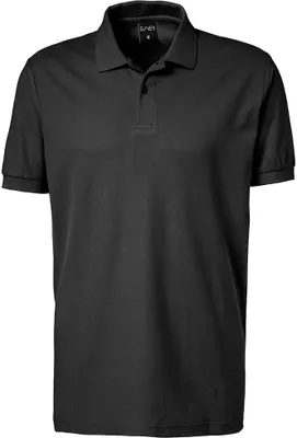 Produktbild von Herren Poloshirt Fb. schwarz Gr. S : S : schwarz : 100% Baumwolle 180 g/m²