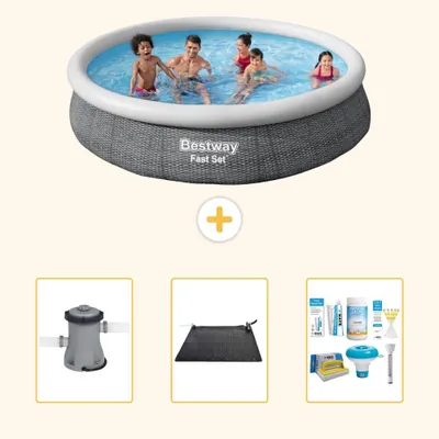 Produktbild von Bestway Fast Set Rund - 366x76 cm - 4-teilig S22669