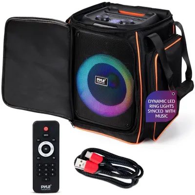 Productafbeelding van Pyle Partybox Bluetooth-luidspreker, groot formaat – 100W, LED-lichtshow, krachtige bas