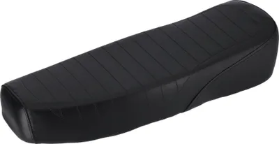 Produktbild von Sitzbank strukturiert, Schwarz/Schwarz, ohne Schriftzug - für Simson S50, S51, S70 Enduro