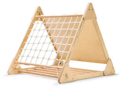 Produktbild von Kinderfeets Wooden Triangle / Triangle Klettergerüst / Kletterdreieck - Groß