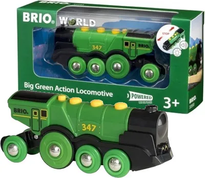 Obrázek produktu pro Bateriová lokomotiva BRIO Green Gustav