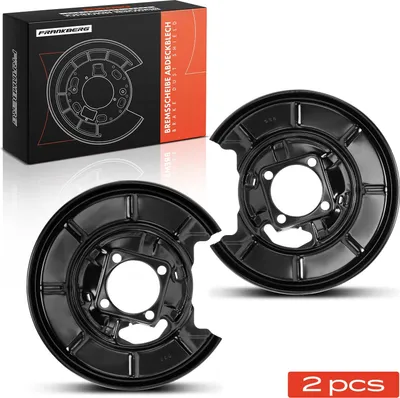 Produktbild von Frankberg 2x Ankerblech Bremsscheibe Hinterachse Beidseitig für Mercedes-Benz W169 A 160 W245 B 180