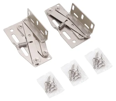 Immagine prodotto di Omgoods - Cerniere per ante con accessori di montaggio - 2 set per porte di armadi