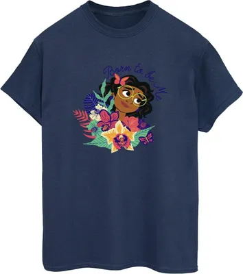 Produktbild von Disney - "Encanto Born To Be Me" T-Shirt für Damen BI22466 (XL) (Marineblau)