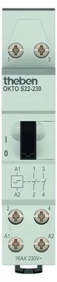 Produktbild von Theben Stromstoßschalter 2 KanalKontakten S OKTO S22-230