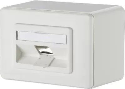Produktbild von METZ CONNECT 130B10D10002-E - RJ-45 - 1 Modul(e) - Weiß - 85 mm - 43 mm - 85 mm
