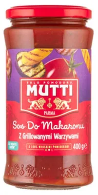 Zdjęcie produktu dla Mutti Sos pomidorowy z grillowanymi warzywami 400 g