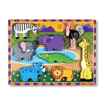 Obrázok produktu pre Melissa Puzzle Drewniane Safari 13722