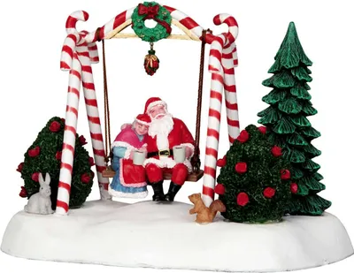 Produktbild von LEMAX Weihnachtsdorf: "Santa Swing" (24479)