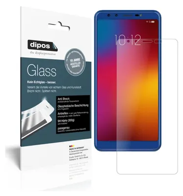 Produktbild von 1+1x Schutzfolie für Lenovo K9 matt - Anti-Shock 9H Folie dipos Glass
