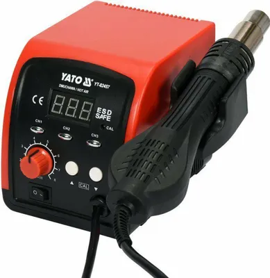 Heißluft-Lötstation YATO YT-82457, 750 W, Temperatur 100-500 °C