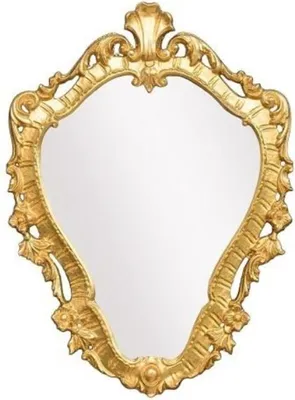 Immagine prodotto di Casa Padrino specchio barocco oro 41 x 3 x H. 57 cm - Specchio da parete in stile barocco - Nobile e magnifico