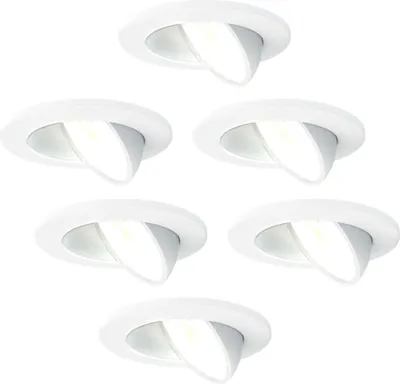 Produktbild von Ledvion 6er Set LED Einbaustrahler 5W CCT wasserdicht IP65