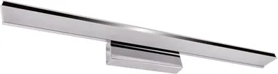 Produktbild von Wandleuchte Edelstahl LED IP44 62 cm breit Chrom länglich neutralweiß 4100 K 1880 lm Modern Wandlampe Bad