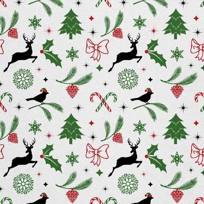 Produktbild von OUTDOOR DEKOSTOFFE OXFORD - Motiv Weihnachtsferien | DX1874