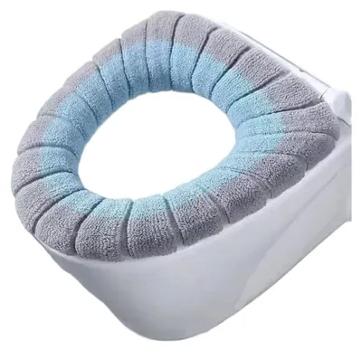 Productafbeelding van Warme Toiletstoelhoes met Handvat, 2 Stuks
