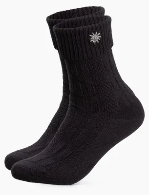 Produktbild von HerzSticht Damen Kurze Trachtensocken 1er Pack (Modell: Edelweiss)
