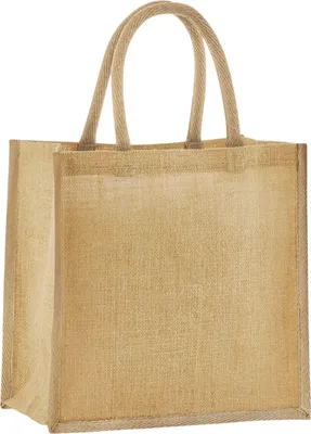 Immagine prodotto di Westford Mill - Borsa regalo, iuta inamidata, mini BC6981 (Taglia unica) (Naturale)