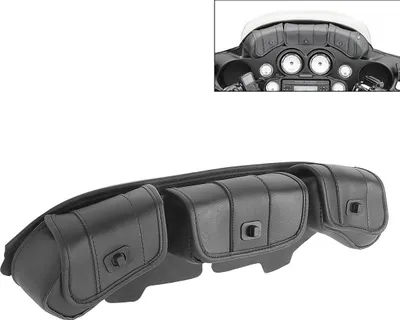 Immagine prodotto di Borsa parabrezza per Harley Davidson Touring 96-13 WT1 nero