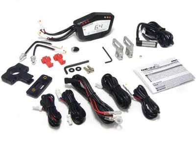 Produktbild von KOSO Tachometer DB-02 Multifunktion schwarz universal