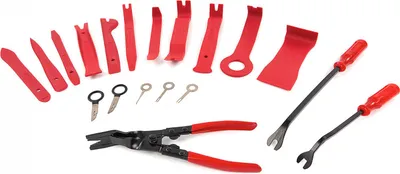 Immagine prodotto di Strumento di rimozione auto, auto kit utensile di smontaggio per auto porta pannello, cruscotto auto, radio, auto trim rimozione installer, riparazione auto pry strumento attrezzi, 19 pezzi