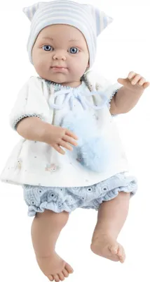 Produktbild von Paola Reina Babypuppe Mädchen Kleid 32cm - Puppen Spielzeug