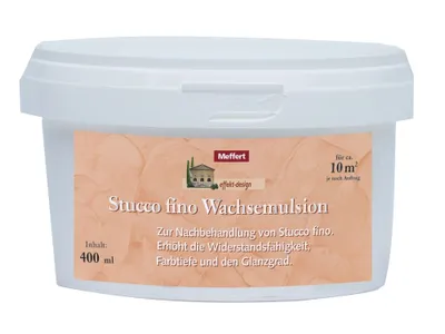 Produktbild von Meffert 400 ml Stucco fino Glanzfinish, aus natürlichen Wachsen, gegen Schmutz