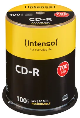 Produktbild von Intenso CD-R 700Mb 52x spindel (100)