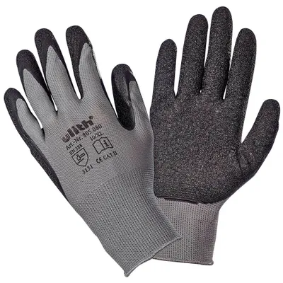 Immagine prodotto di 12x Ulith 805.079 guanti da lavoro unisex grigio taglia 9 1 paio