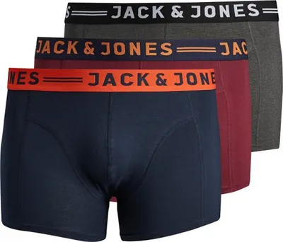 Produktbild von Jack & Jones Lichfield Trunk Boxershorts Herren (Übergröße) (3-pack)