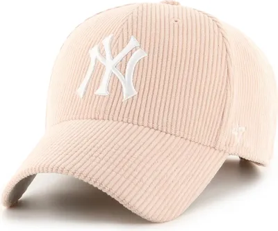 Produktbild von 47 Brand Adjustable Thick Kord Cap New York Yankees rosa
