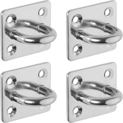 Produktbild von SOTECH Zurröse 40 x 35 mm V4A Edelstahl SS316 – Zurrring säurefest (4 Stück)