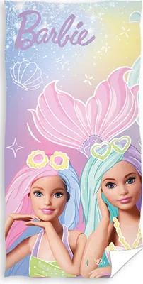Produktbild von Barbie Meerjungfrau Baby Badetuch
