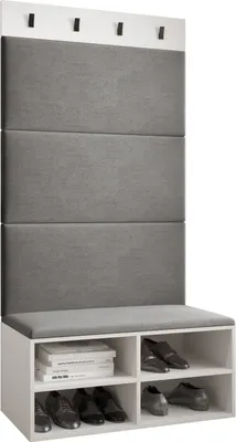 Produktbild von Garderobe MIRO Set 2 mit gepolsterten Paneelen Industrial Design