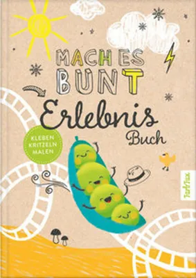 Image de Erlebnisbuch Mach es bunt mit 30 Abenteuer-Vorlagen, Leseband für Mädchen & Jungen ab 6 Jahre, Rätsel, Spielideen & Tipps gegen Langeweile