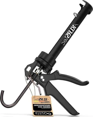 Imagen del producto de Pistola profesional con una relación de amplificación máxima de 25:1, diseñada para la aplicación de cartuchos de 150-300 ml