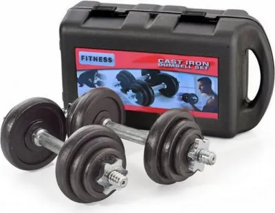 Obrázok produktu pre Činka SEDCO nakladacia SET 2 x 7,5 kg v kufríku/boxe