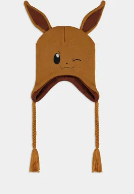 Immagine prodotto di Cappello da sci Pokemon Evoli in maglia Sherpa