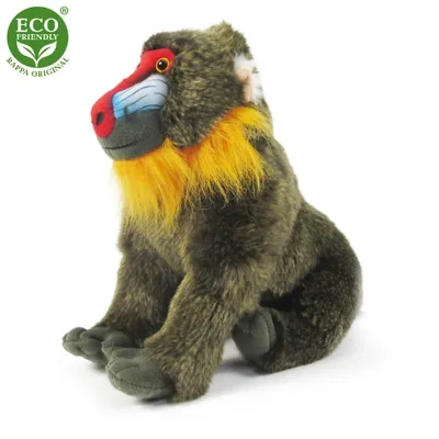 Produktbild von Plsch-Affenmandrill 32 cm UMWELTFREUNDLICH